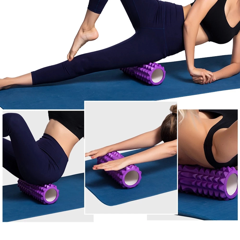 26cm Yoga Column Gym Fitness Pilates Foam Roller Exercise Back Massage Roller Yoga Brick