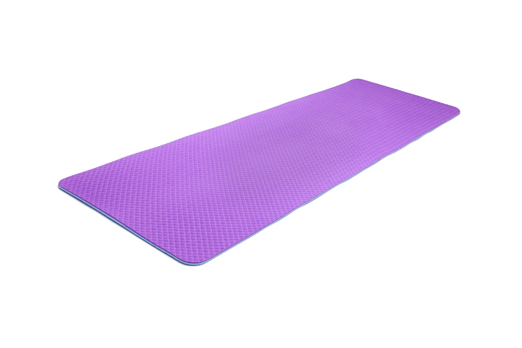 SSD Carton Adult OEM ODM Custom Logo Portable Tear-Resistance TPE Yoga Mat