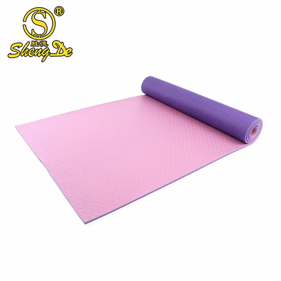 China Wholesale Recyclable Latex Free PVC Organic Yoga Mats Manufacturer
