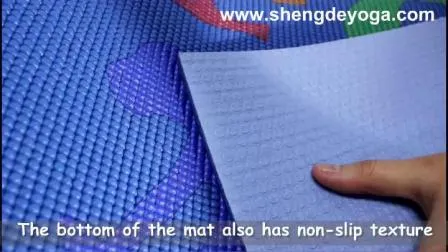 China Wholesale Recyclable Latex Free PVC Organic Yoga Mats Manufacturer