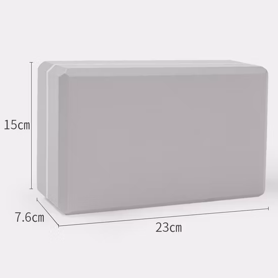 Индивидуальный блок для йоги и камни из натуральной пробки с логотипом, выгравированным лазером.