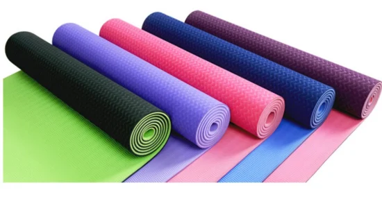 Большой распродажа на складе TPE/PVC/EVA/NBR коврик для йоги из натурального каучука низкая цена